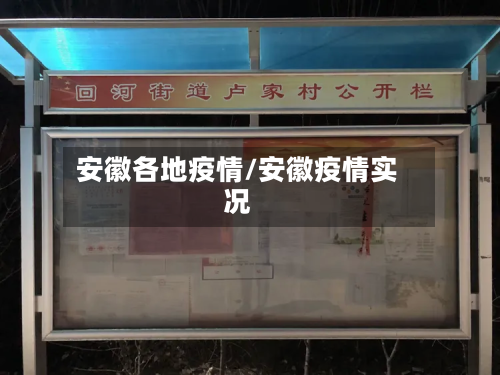 安徽各地疫情/安徽疫情实况-第1张图片