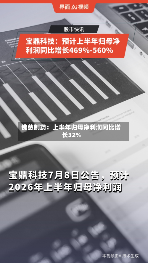 佛慈制药:上半年归母净利润同比增长32%-第3张图片