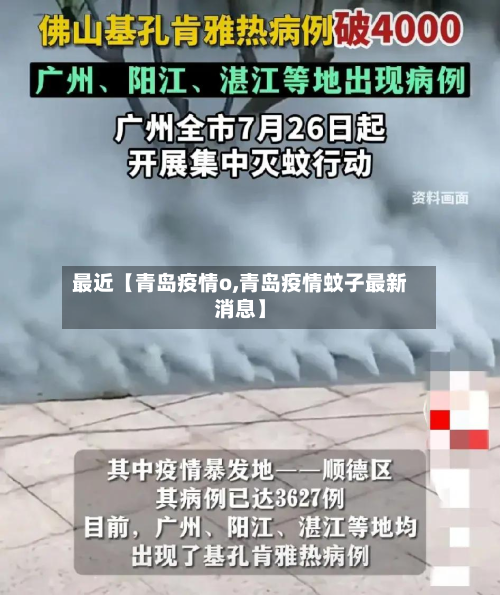 最近【青岛疫情o,青岛疫情蚊子最新消息】-第1张图片
