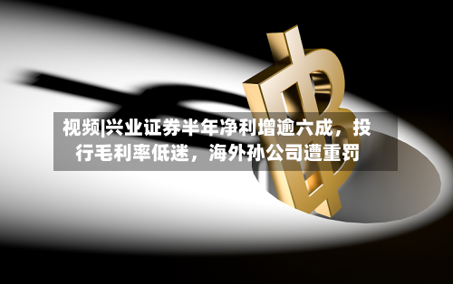 视频|兴业证券半年净利增逾六成，投行毛利率低迷，海外孙公司遭重罚-第2张图片