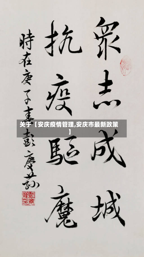 关于【安庆疫情管理,安庆市最新政策】-第1张图片