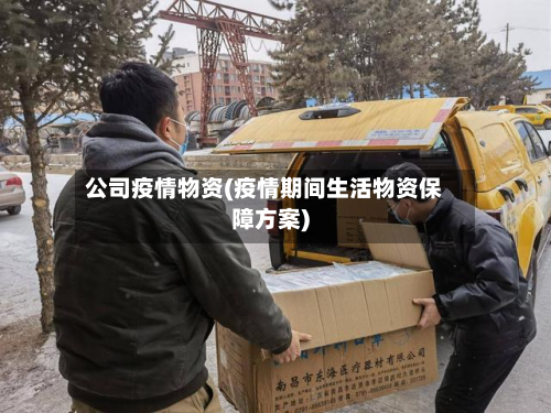 公司疫情物资(疫情期间生活物资保障方案)-第2张图片